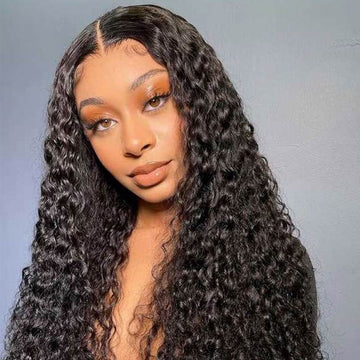 Ali Annabelle Deep Wave Lace Front Wigs 100% Human Hair Wigs Natural Hairline
